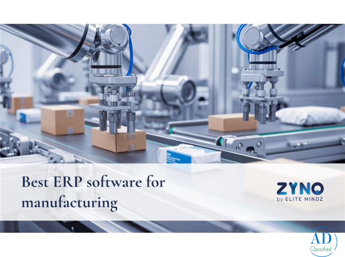 Best ERP Software for Manufacturing Industry | Cloud Based Manufacturing ERP Software in India