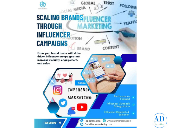 Scaling Brands Through Influencer Campaigns – Aqva Marketing