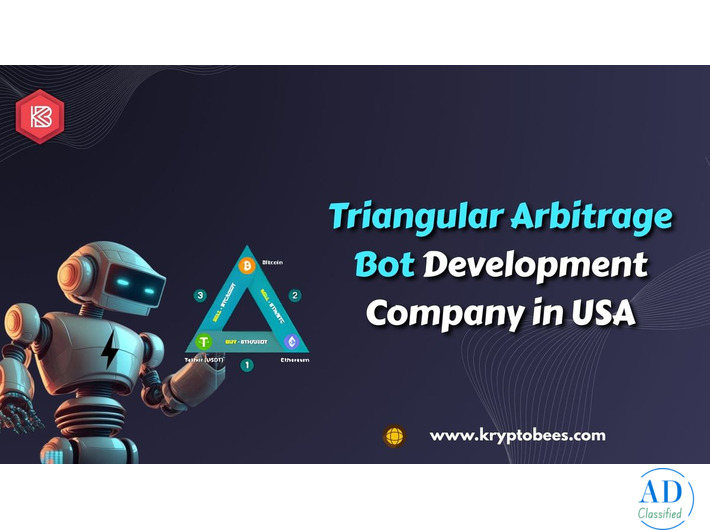 Triangular Arbitrage Bot Development Company in USA