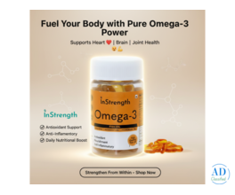 Omega-3 Salmon Fish oil capsule with astaxanthin & primrose oil Power Formula