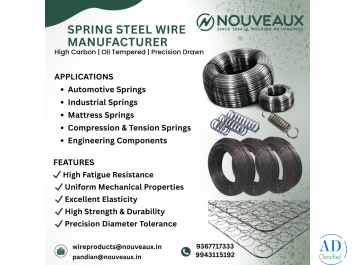 High-Tensile Spring Steel Wire Manufacturer