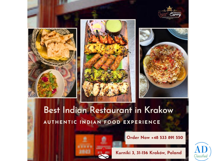 Best Indian Restaurant Krakow – Authentic Indian Food at Royal Curry