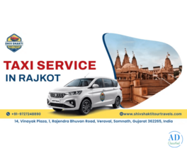 Taxi Service in Rajkot @Rs. 10/km
