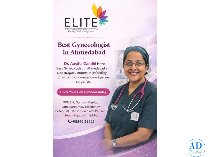 Experienced & Trusted Best Gynecologist in Ahmedabad | Dr. Aastha Gandhi
