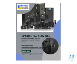 UPS Rental Service | Reliable &amp; Affordable Power Backup Solutions