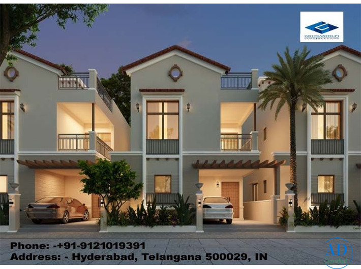 Top Very Most Villas for Sale Near Medchal Hyderabad - Gruhashilpiconstructions