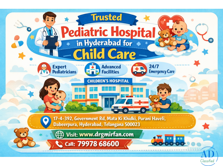 Leading Pediatric Hospital in Hyderabad – Expert Care