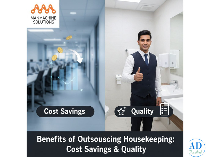 Benefits of Outsourcing Housekeeping – Manmachine Solutions