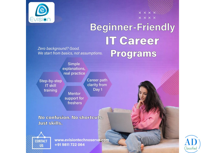 Corporate IT Training - Job Guarantee Course - Evision Technoserve