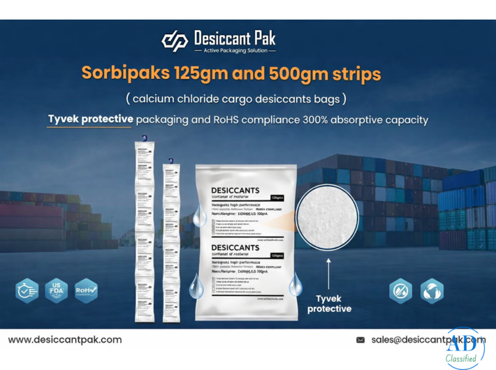 Cargo Desiccant Bags for Export | Request Bulk Quote