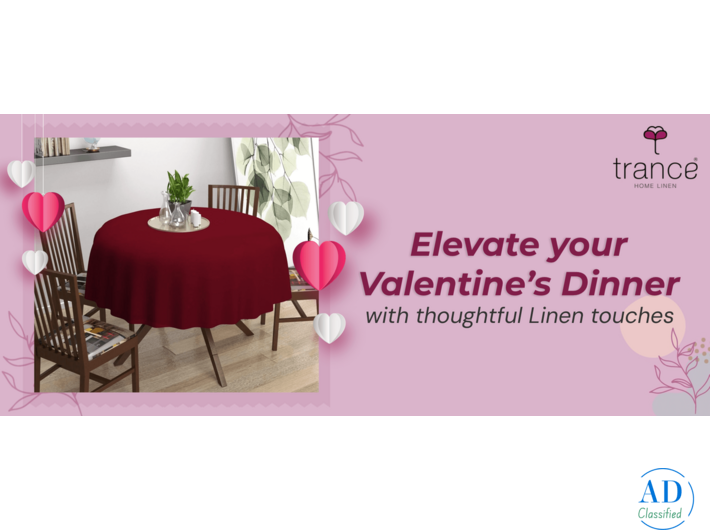 Elevate your Valentine's Dinner with thoughtfull Linen touches