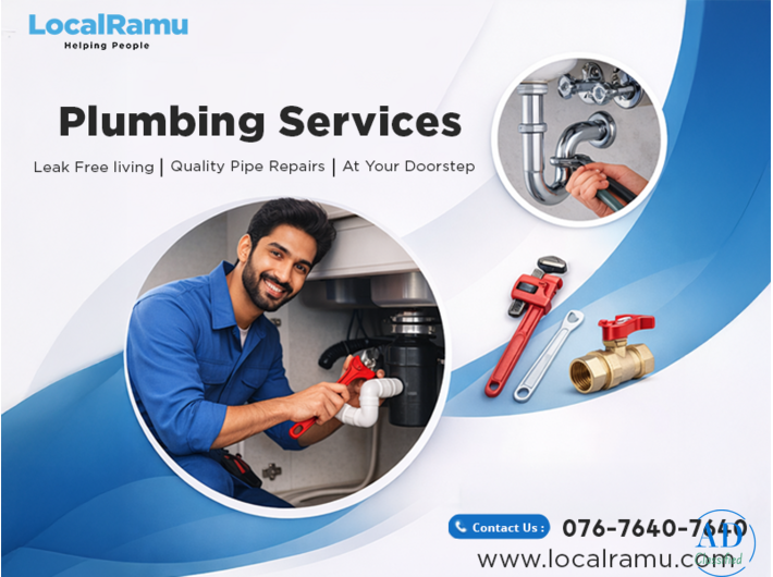 Professional Plumbing Service by LocalRamu