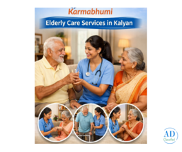Trusted 24X7 Home Elderly Care Services in Kalyan by Karmabhumi Agency