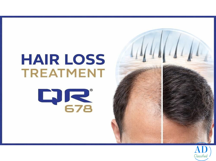 Effective Hair Loss Treatment with Advanced QR678 Formula
