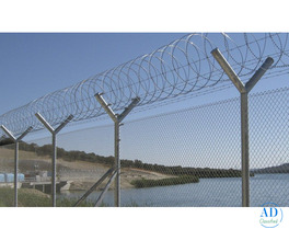 concertina coil with jali fencing contractor in ahmedabad