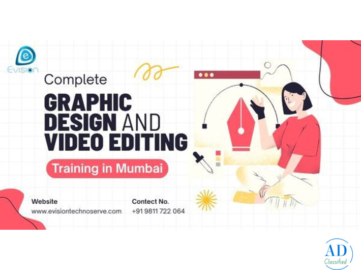 Graphic Design and Video Editing Training in Mumbai - Evision Technoserve