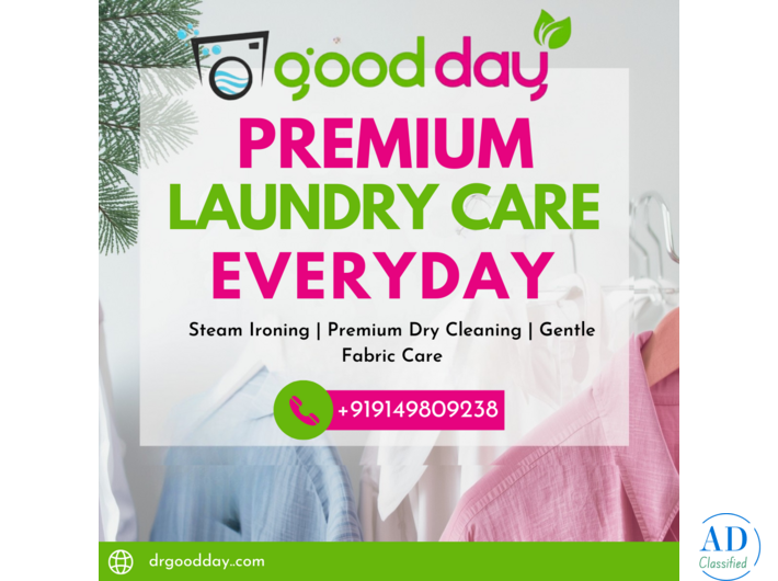 Dr. Good Day – Premium Laundry & Dry Cleaning Service in J&K