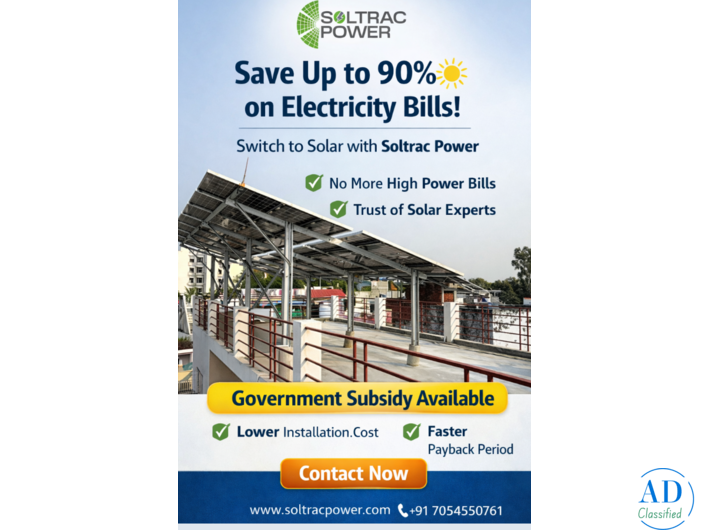 Soltrac Power –  Solar Panel Installation Company in Lucknow