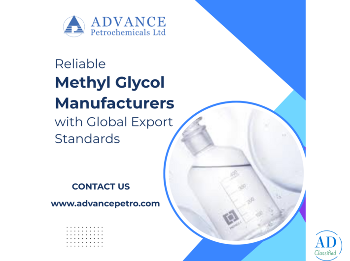 Reliable Methyl Glycol Manufacturers with Global Export Standards