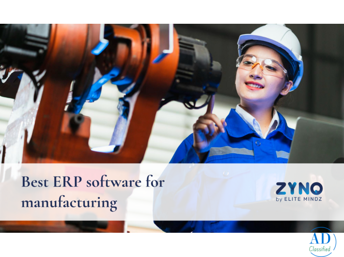 Best Manufacturing ERP Software in India | ZYNO by Elitemindz