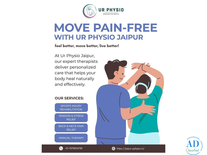 Best Physiotherapy Clinic in Jaipur | Back Pain & Sports Injury Treatment