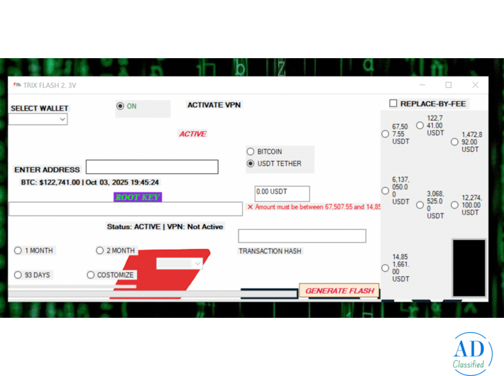 Flash USDT Software – 2026 Blockchain Proof of Concept
