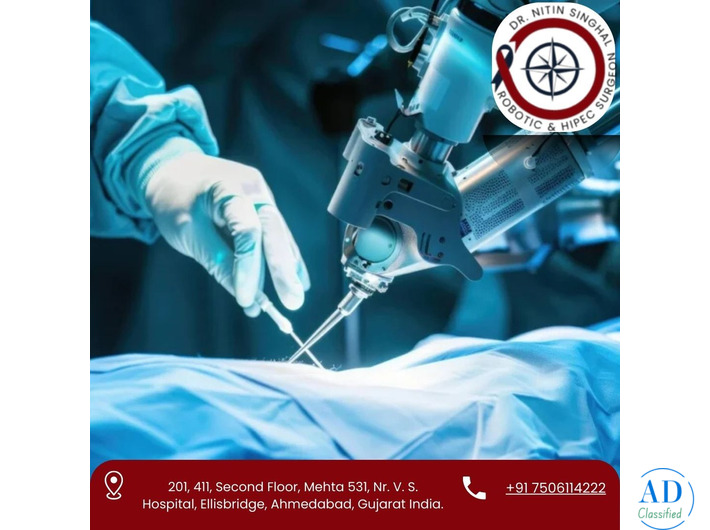 Advanced Robotic Gynecology Cancer Surgeon in Ahmedabad – Dr. Nitin Singhal
