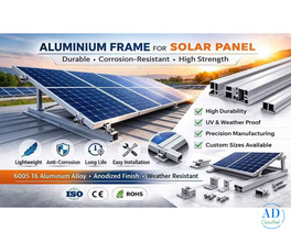 High-Strength Aluminium Frame for Solar Panel Systems