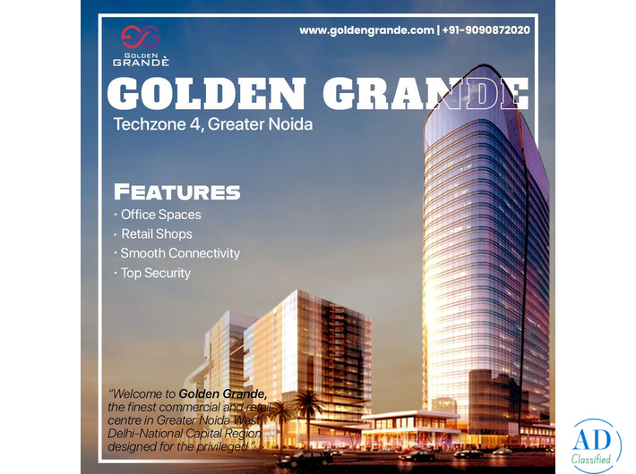 upcoming commercial projects in greater noida | Golden Grande