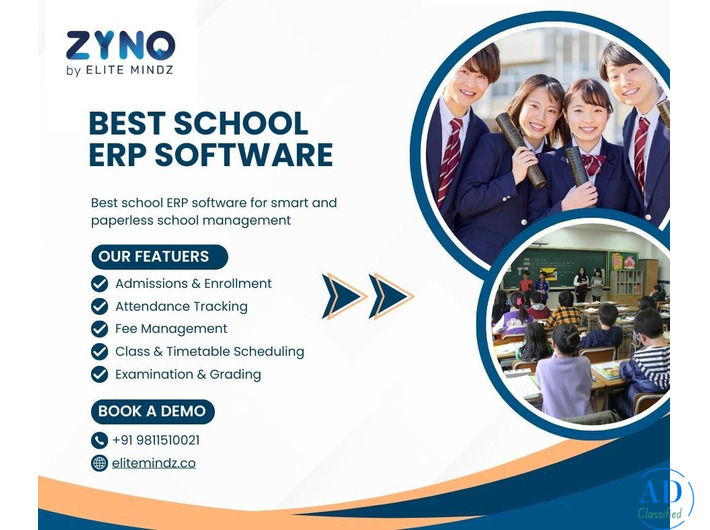 Best ERP Software for Schools – Smart School Management Solution