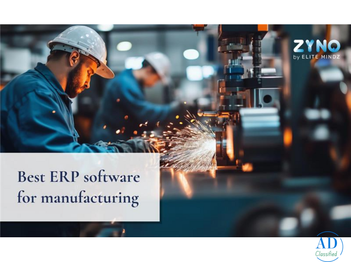 Best ERP Manufacturing Software in India |ERP for Manufacturing Industry – ZYNO by Elitemindz