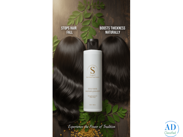 Sknlex Fenugreek Shampoo – Natural Hair Growth Solution