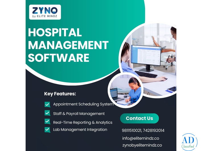 Hospital Management Software – Simplify Patient & Staff Management