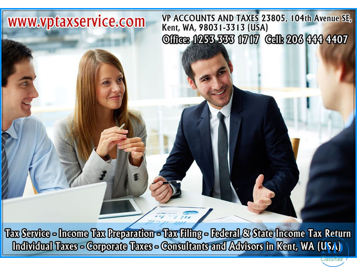 Tax Services in Kent wa seattle, Tax Filing kent wa Seattle,