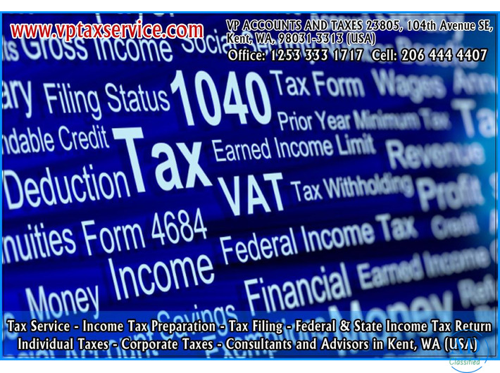 Tax Services in Kent wa seattle, Tax Filing kent wa Seattle,