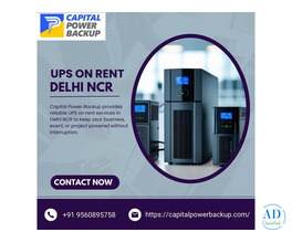 Affordable Online UPS on Rent in Delhi NCR | 24/7 Support