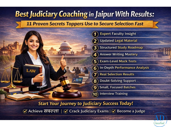 Best judiciary coaching in jaipur for aspirants
