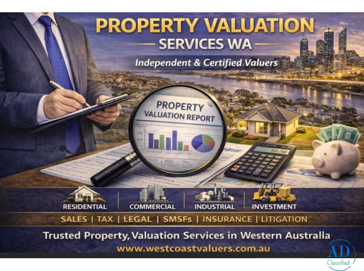 Property Valuation Services in WA – Independent & Certified Valuers
