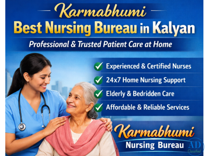 Karmabhumi Best Nursing Bureau in Kalyan for Professional Home Care Services
