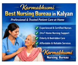 Karmabhumi Best Nursing Bureau in Kalyan for Professional Home Care Services