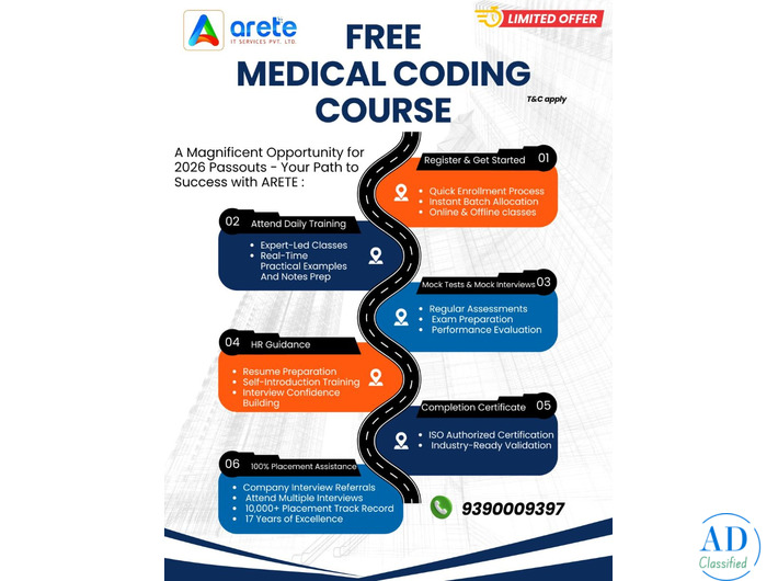 Start Your Career with Free Medical Coding Training