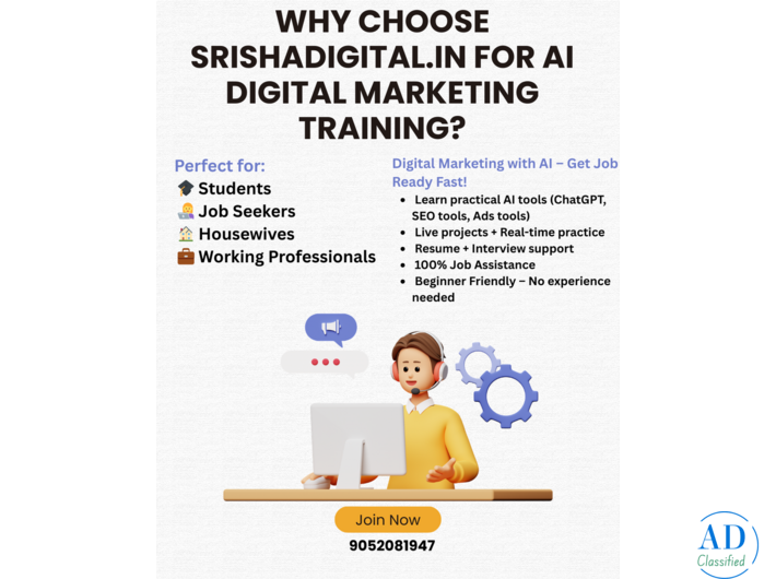 Learn Digital Marketing with AI – Get Job Ready Fast!