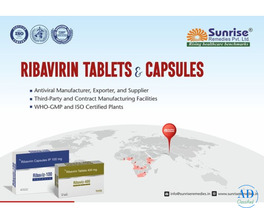 Ribavirin Tablets and Capsules | Antiviral Manufacturer in India