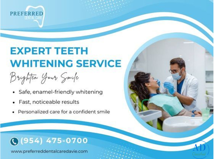 Brighten Your Smile with Professional Teeth Whitening Service