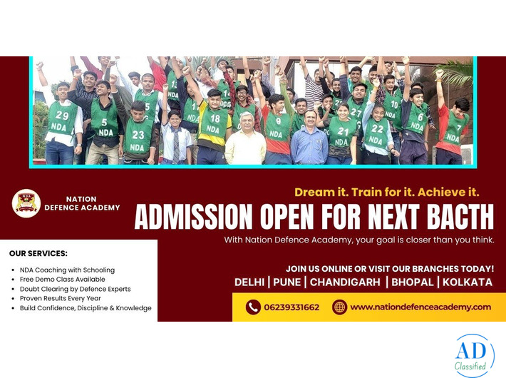 NDA Schooling Program in Chandigarh