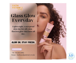 Waterproof Lightweight Skin Tint for Oily Skin – Glass Glow Finish