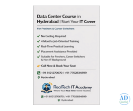 Start Your IT Career with Data Center Course | Hyderabad