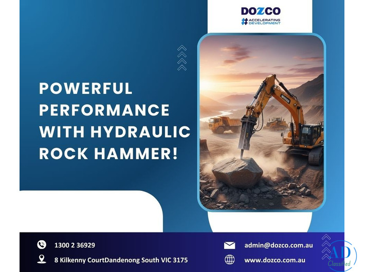 Reliable Hydraulic Rock Hammer for Sale