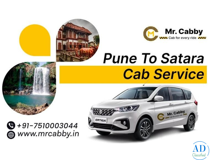 Pune to Satara Cab Service and Get Up To 10% Off