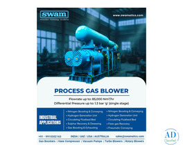 Process Gas Blower | Industrial Gas Boosting System